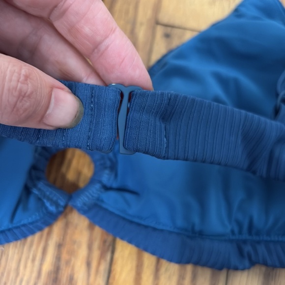 Andie Bonita Bikini Set Ribbed Bijou Blue size Small NWOT - Picture 8 of 11